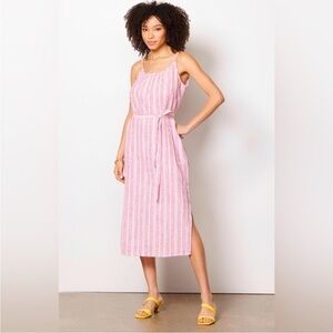 Michael Stars Pink Striped Dress